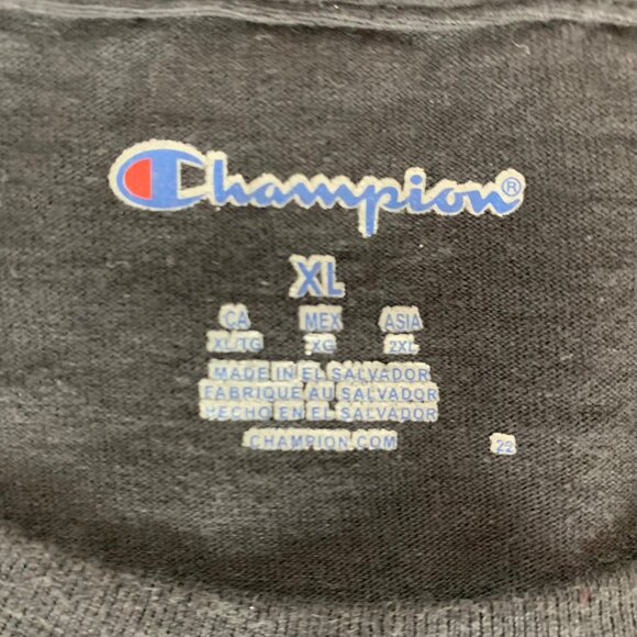 San Diego State Aztecs NCAA Black Champion Short Sleeve Crewneck Shirt Mens XL - Picture 3 of 4